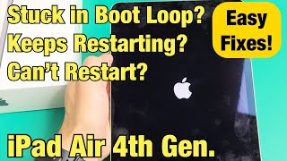 iPad Air 4th Gen: Stuck in Boot Loop? Keeps Restarting Over & Over? Easy Fixes!