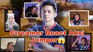 Reaction Streamer Malaysia lihat Jumper Chicken Solo Squad Sea Games PubgMobile🇲🇾