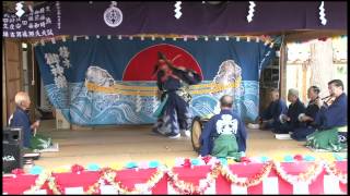 篠木神楽田村神社奉納①