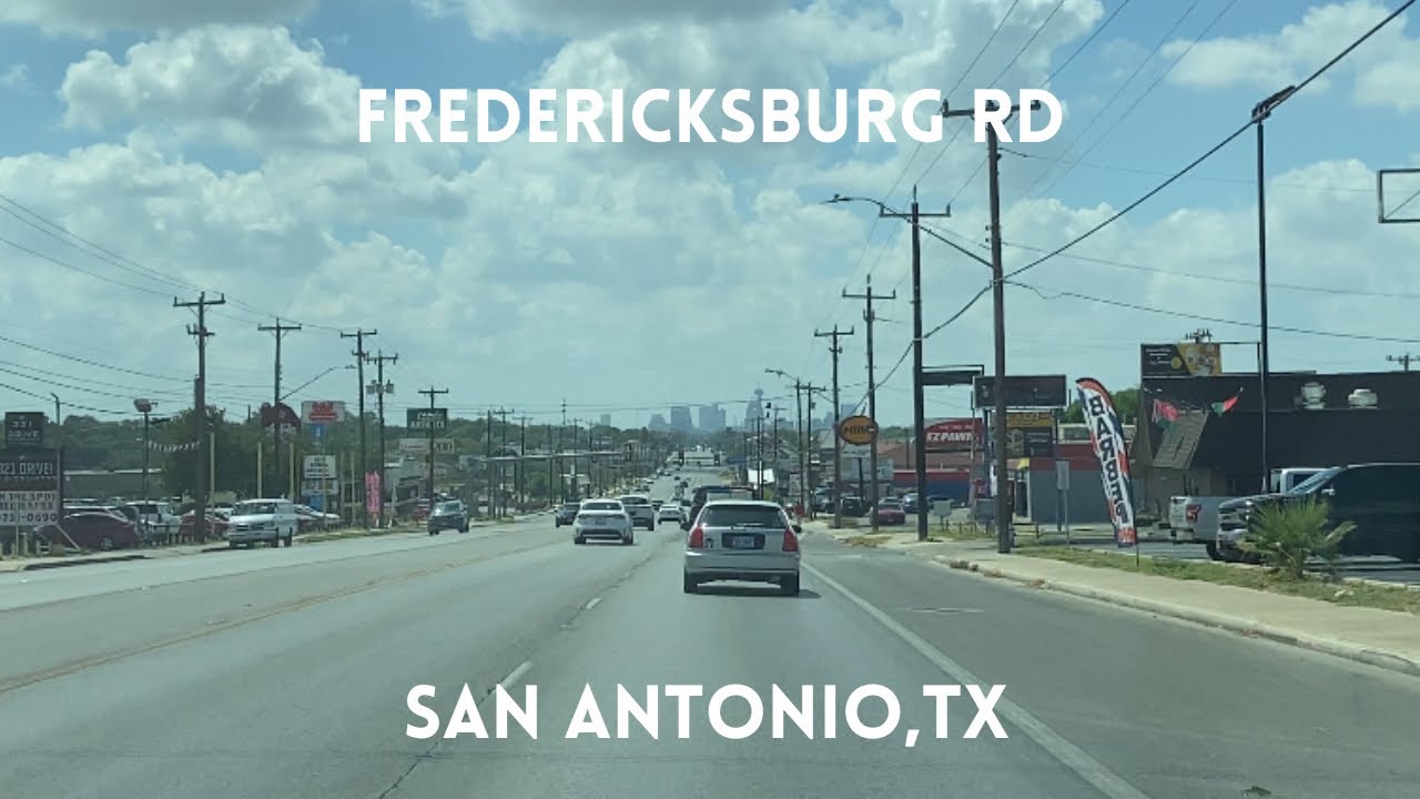 Fredericksburg Road In San Antonio, Texas - YouTube