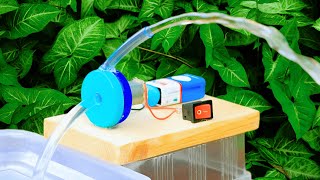 🚀 Water Marvels: DIY Non-stop Fountain with DC Motor Pump!💦💡