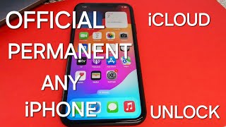 Official Permanent iCloud Unlock iPhone 7/8/X/11/12/13/14/15 Locked to Owner with Disabled Account