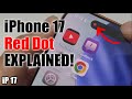 What is the Red Dot on the Dynamic Island on iPhone / iPhone 17