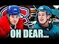 HABS FANS WON'T LIKE TO HEAR THIS… (Montreal Canadiens, San Jose Sharks News)