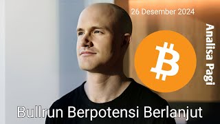 Analisa Pagi - Volume Coinbase Premium meningkat, Psikologi pasar masih Positif, Regulasi terbuka