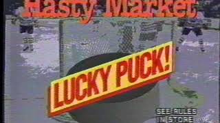 Hasty Market Lucky Puck Contest Commercial 1993