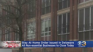 Delaware Gov. Carney Issues Stay-At-Home-Order