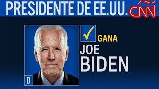 Joe Biden será el próximo presidente de Estados Unidos
