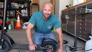 How to Change a Scooter Tire (Air Filled Tire)