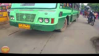 Bus leaf suspension damaged due to poor roads | Bus drivers parithabangal TNSTC bus driver pavam