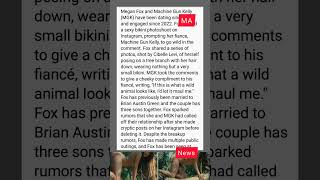 Megan Fox and Machine Gun Kelly showcase bikini photoshoot skills. #shortsvideo #news #breakingnews