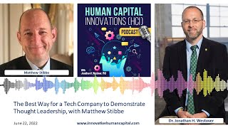 HCI Webinar: The Best Way for a Tech Company to Demonstrate Thought Leadership, with Matthew Stibbe