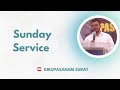 LIVE I SUNDAY SERVICE| PR.MIRACLE ISAC I KIRUPASANAM SURAT | 01-12-2024 @kirubasanam