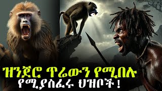 የማይታመን ህይወት የሚኖሩ አስፈሪ ህዝቦች በአፍሪካ ጫካ ውስጥ