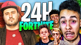 LOLITO y EL ESCUADRÓN SALCHICHÓN tras 24 HORAS JUGANDO Fortnite....