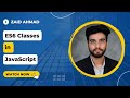 ES6 Classes | Object Oriented Programming in JavaScript