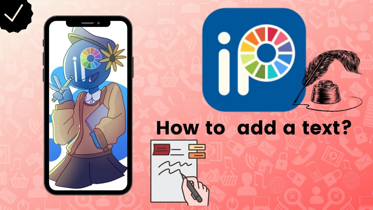 How To Add Text On Ibispaint X Youtube