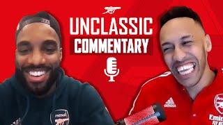 🤣 These guys! | Aubameyang & Lacazette | UnClassic Commentary | Fulham 0-3 Arsenal