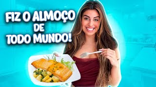 FIZ O ALMOÇO DA FAMÍLIA DRUDI INTEIRA!