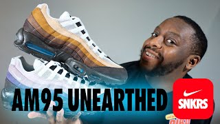 Nike Air Max 95 Unearthed Erosion SNKRS On Foot Sneaker Review QuickSchopes 739 Schopes HM0953 100