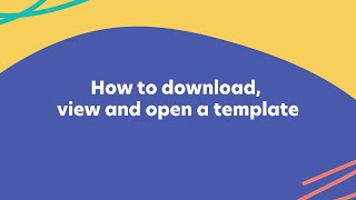 Download, view and open a template in Explain Everything