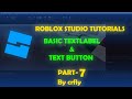 Roblox Studio Tutorial: Create Basic TextLabel & Button with Scripting | Beginners Guide