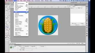 Optimizing an image in Fireworks