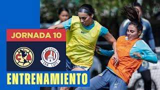 Entrenando con intensidad para el América vs. San Luis | Club América Femenil | #EstoEsAmérica