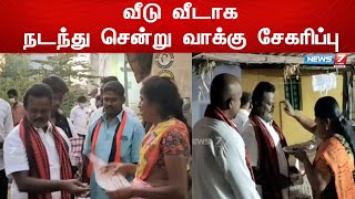 சேலம் மாநகராட்சி 3வது வார்டில் திமுக வேட்பாளர் குமரவேல் தீவிர பிரச்சாரம்