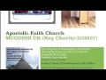 APOSTOLIC FAITH CHURCH
