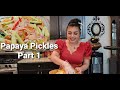 Papaya Pickles Part 1- Bopha's Khmer Recipe @TheBophaJonathansAdventureShow