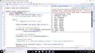 Lecture 13 Difference between executeQuery, execute and executeUpdate methods of Statement class