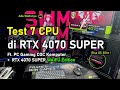 CPU IDEAL untuk PC Gaming RTX 4070 SUPER (ft. PC  @COC_Komputer  + MSI Gaming X MLG WAIFU EDITION)