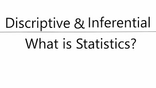 Major Areas of Statistics