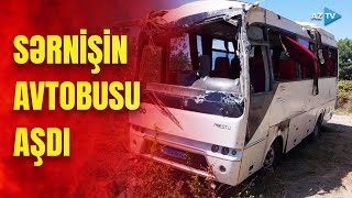 Qubada ağır yol qəzası: 19 nəfər xəstəxanaya yerləşdirilib