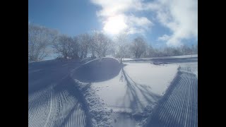 Ｒ３年１２月３１日（金）大晦日＜函館七飯スノーパークにて＞－１５度で日差しに映えた素晴らしい霧氷でしたょ～ん♪