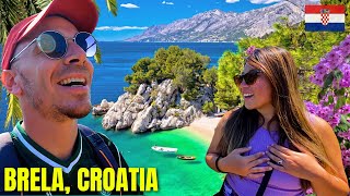 We discovered Croatia’s hidden gem! (Brela, Croatia) 🇭🇷