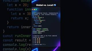 Can YOU solve this JavaScript puzzle? #shorts #javascript
