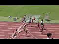 2019年埼玉県高校新人陸上県大会 男子100ｍ 予選5組