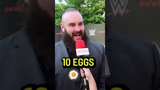 TRIPLE H REACTS TO BRAUN STROWMAN'S INSANE BREAKFAST ORDER 🤣 SO FUNNY!