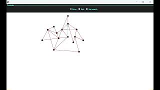 Dijkstra's Algorithm Visual in Java