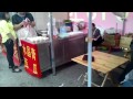 【中国節日】おまつりの屋台　 crazy barbecue dancing china