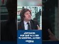 Javier Milei responsabiliza a Luis Caputo por el 