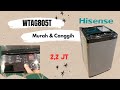 Review WTAG805T Hisense Mesin Cuci Top Loading 8 Kg #wtag805t #wtja1101t #wtja1301d