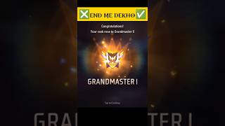 Grandmaster Se Niche Aagya 😑🥲 | Free Fire MAX #shorts #freefire #shortvideo