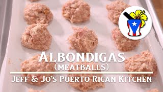 How to Make Albondigas (Meatballs) - Easy Puerto Rican Recipe