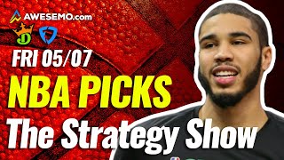 NBA DFS STRATEGY SHOW PICKS FOR DRAFTKINGS + FANDUEL DAILY FANTASY BASKETBALL | FRIDAY 5/7