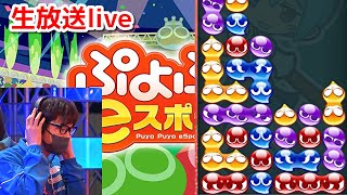 【生放送】ぷよぷよ頑張りたい男　ぷよぷよeスポーツ　Puyo Puyo eSports【switch