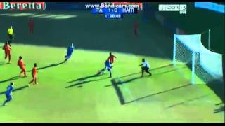 Giaccherini  Fastes Goal of his career (Haiti 0-1 Italia) 11.06.2013