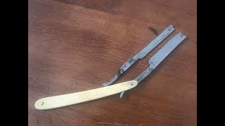 Restoring an Antique Straight Razor with Ivory Scales